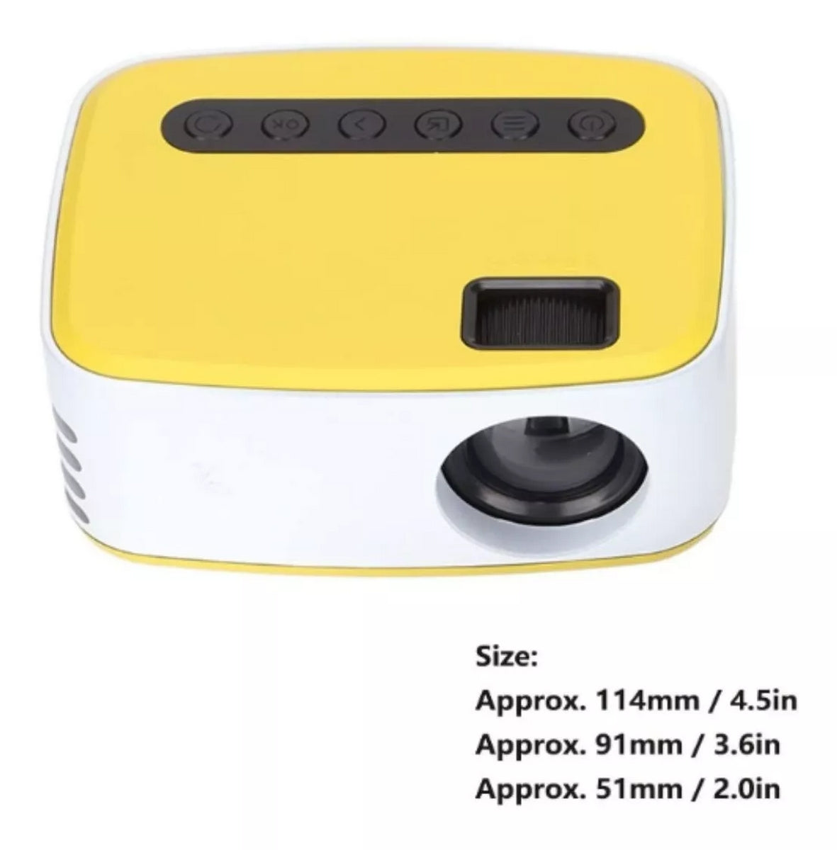 Mini Proyector Portátil HD — Cine en Casa Donde Quieras